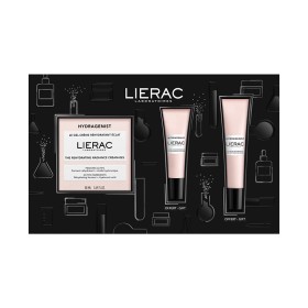 LIERAC - Promo Pack Hydragenist με Kρέμα-Gel Προσώπου για Ενυδάτωση & Λάμψη (50ml) & ΔΩΡΟ Ορός Ενυδάτωσης Προσώπου (15ml) & Ενυδατική Κρέμα Ματιών (7,5ml)