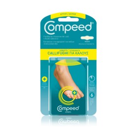 COMPEED - Ενυδατικά Επιθέματα για κάλους Μεσαία | 6τεμ