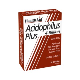 HEALTH AID - Acidophilus Plus 4 Billion | 30 caps