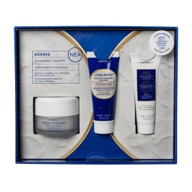 KORRES - Greek Yoghurt Day Cream-Gel Dry Skin (40ml)   Hydra-Biome Superdose Mask (20ml)   Foaming Cream Cleanser (20ml)