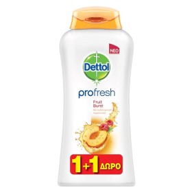 DETTOL - Profresh Fruit Burst Αφρόλουτρο | 2x250ml