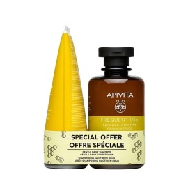 APIVITA - Promo Frequent Use Gentle Daily Shampoo Camomile   Honey (250ml)   Gentle Daily Conditioner Camomile   Honey (150ml)