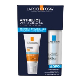 LA ROCHE POSAY - Anthelios Uvmune 400 Crema Hydratante SPF50+ & ΔΩΡΟ Eau Thermale Spring Water (50ml)