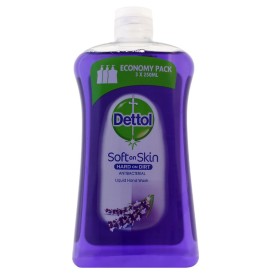 DETTOL - Soft on Skin Liquid Soap Soothe με λεβάντα   εκχυλίσματα σταφυλιού Refill | 750ml