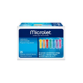 BAYER - Ascensia Microlet Lancets Colored | 25τμχ