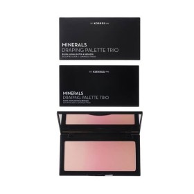 KORRES - Minerals Draping Palette Trio Blush Highlighter & Bronzer Pink | 21gr