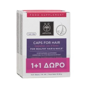 APIVITA - Caps For Hair  Hippophae, Zinc   Biotin | 2 x 30 caps