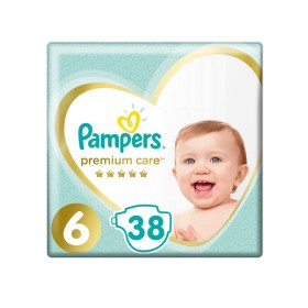 PAMPERS - Premium Care Πάνες  Jumbo Pack No.6 13+ kg | 38τμχ