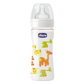 CHICCO - Nature Glass Γυάλινο Μπιμπερό Giraffe 0+ | 240ml