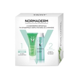 VICHY - Soin Embellisseur Anti-Imperfections Hydration 24h (50ml) & ΔΩΡΟ Normaderm Gel Nettoyant (100ml)