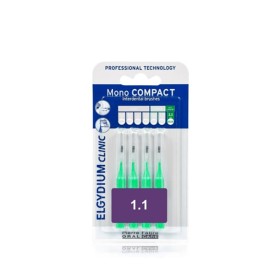 ELGYDIUM - Clinic Mono Compact Interdental Brushes Green 1.1mm | 4τμχ