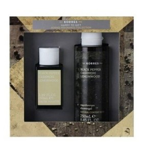 KORRES - Black Pepper, Cashmere   Lemonwood Eau de Toilette (50ml)   Shower Gel (250ml)