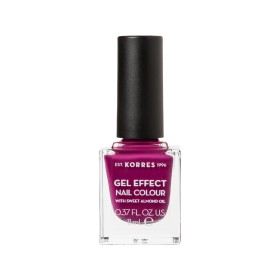 KORRES - Gel Effect Nail Colour No72 Cherry Brandy Rose | 11ml