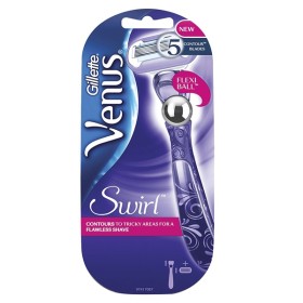 GILLETTE -  Venus Swirl Γυναικεία Ξυριστική Μηχανή Flexball + 1 Ανταλλακτικό