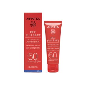 APIVITA - Bee Sun Safe Anti-spot   Anti-age Defense Face Cream SPF50 | 50ml