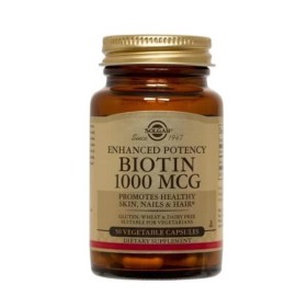 SOLGAR - Biotin 1000mcg | 50veg caps