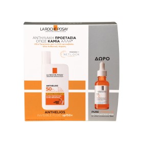 LA ROCHE POSAY - Anthelios Invisible Fluid SPF50+ (50ml)   Δώρο Pure Vitamin C10 (10ml)