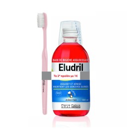 ELGYDIUM - Eludril Promo Classic Mouthwash (500ml)   Elgydium Clinic Toothbrush 15/100 (1τμχ)