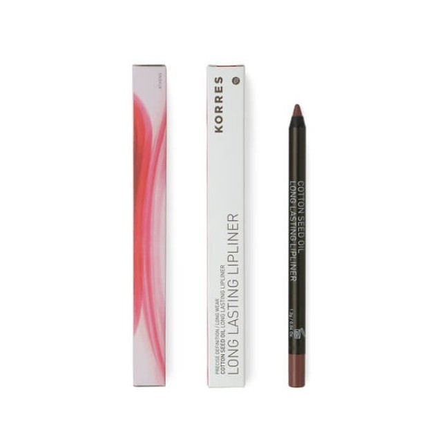 KORRES - Cotton Seed Oil Long Lasting Lipliner 02 Neutral Dark | 1.2gr