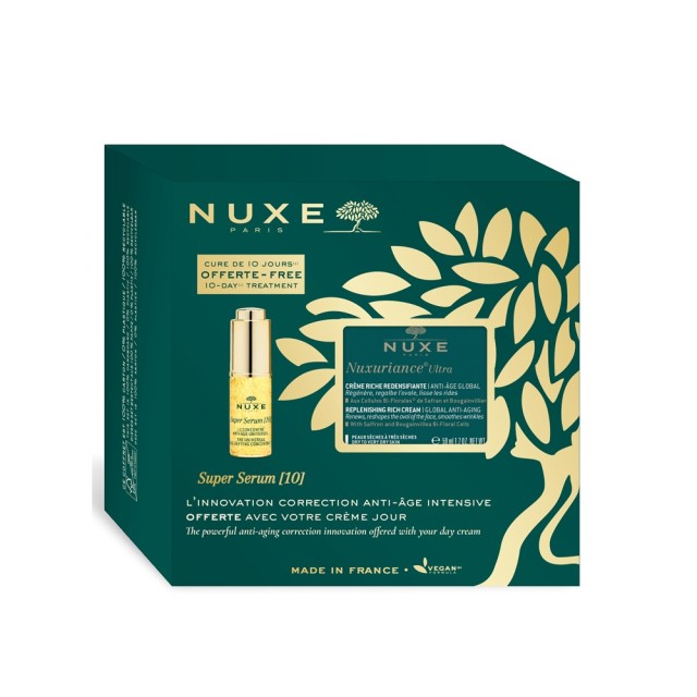 NUXE - Nuxuriance Ultra Creme Redensifiante Riche (50ml)   Super Serum 10 (5ml)