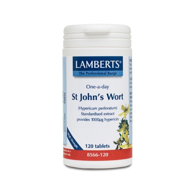 LAMBERTS - St John’s Wort One-A-Day 1700mg | 120 tabs