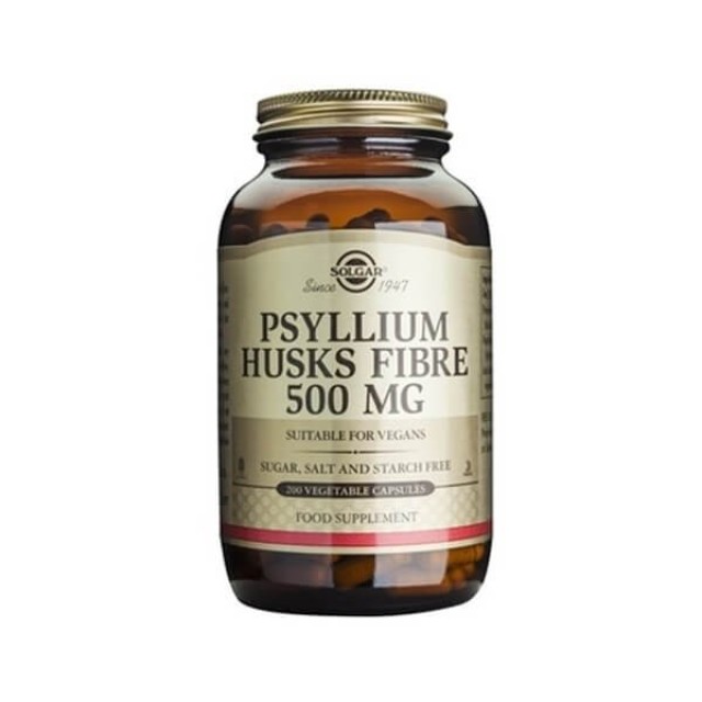 SOLGAR - Psyllium Husks Fibre 500mg | 200caps