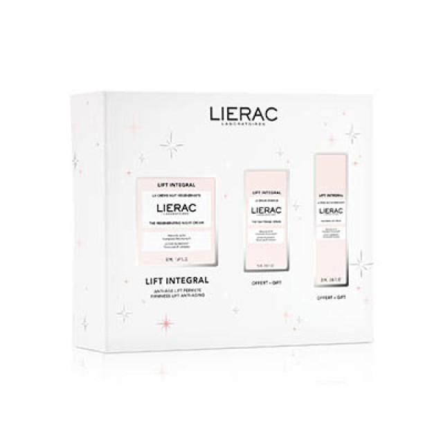 LIERAC - Promo Lift Integral Regenerating Night Cream (50ml) & Lift Integral Le Sérum Tenseur (15ml) & Lift Integral Firming Day Cream (25ml)