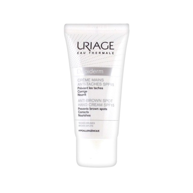 URIAGE - Depiderm Creme Mains Anti Taches SPF15 | 50ml