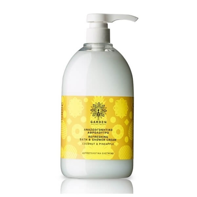 GARDEN - Refreshing Bath & Shower Cream Coconut & Pineapple | 1litre