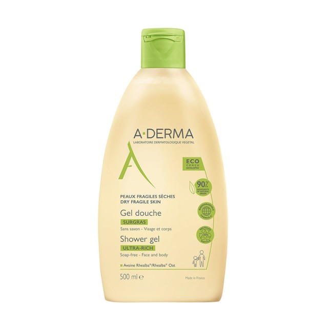 ADERMA - Gel Douche Surgras Ultra Rich | 500ml