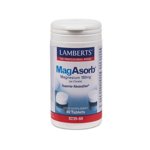 LAMBERTS - Mag Asorb | 60tabs