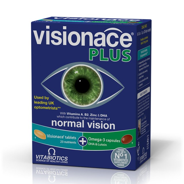 VITABIOTICS - Visionace Plus | 28caps   28tabs