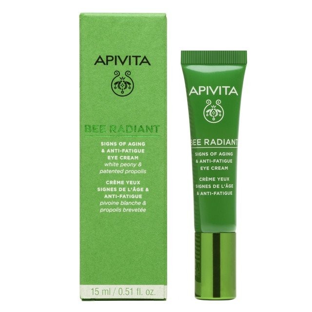 APIVITA - Bee Radiant Signs of Aging   Anti-Fatigue Eye Cream | 15ml