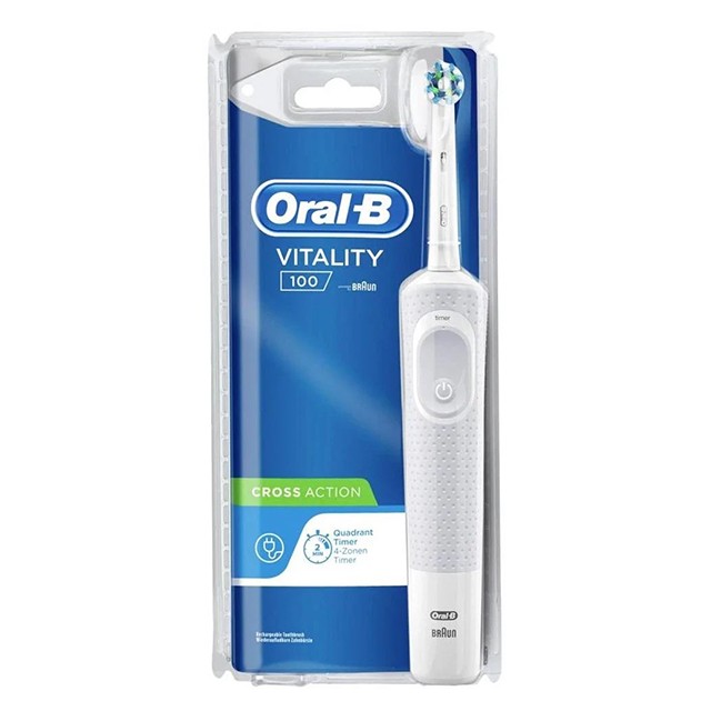 ORAL-B - Vitality 100 Crossaction White | 1τμχ