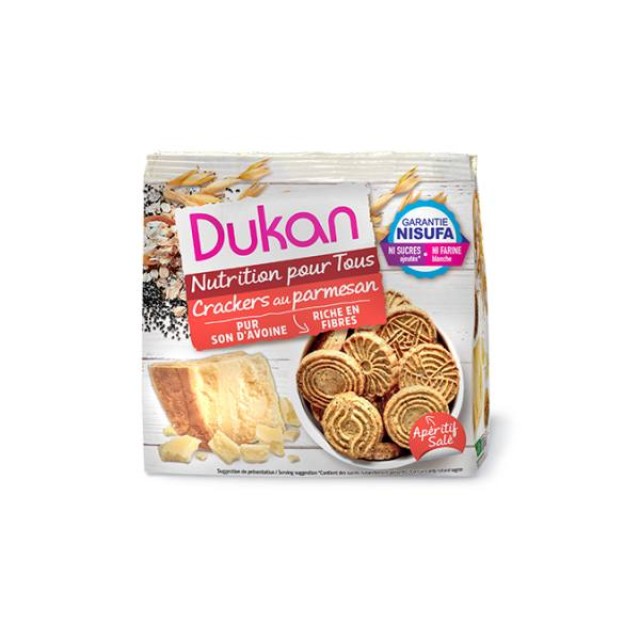 Dukan Κράκερς Βρώμης με Παρμεζάνα 100gr