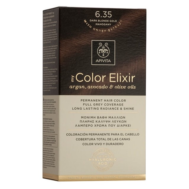 APIVITA - My Color Elixir 6.35 Ξανθό Σκούρο Μελί Μαονί