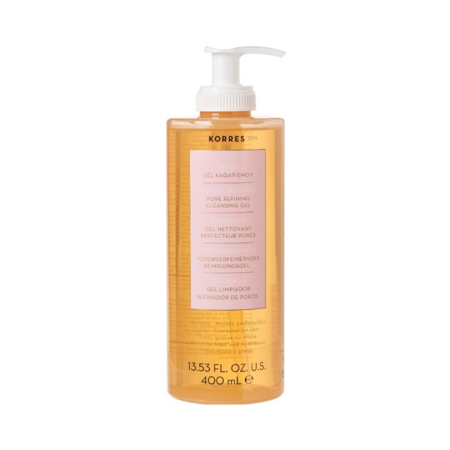 KORRES - Pomegranate Rose Refining Cleansing Gel | 400ml