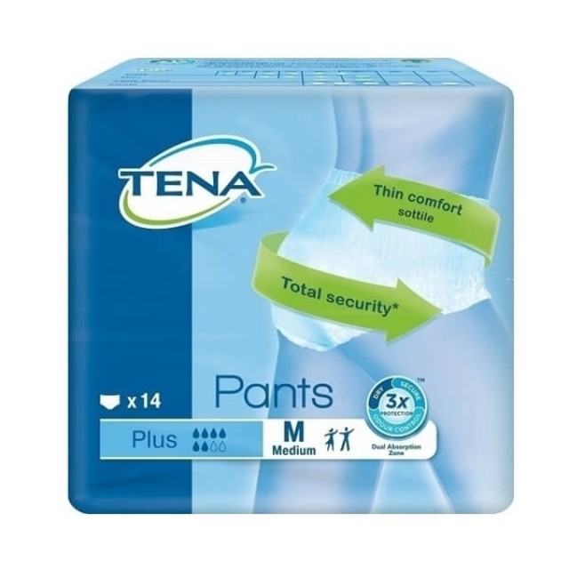 TENA - Pants Plus Medium Economy Πάνες Ενηλίκων | 14τμχ