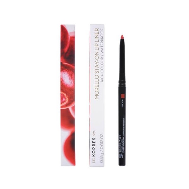 KORRES - Morello Stay-On Lipliner 02 Real Red | 0.35gr