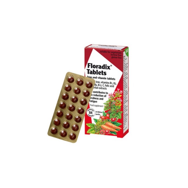 POWER HEALTH - Floradix Tablets | 84 ταμπλέτες