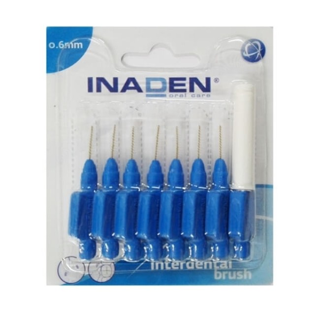 INADEN - Interdental Brush 0.6mm Blue | 8τμχ