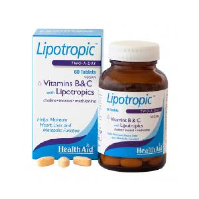 HEALTH AID - Lipotropic B   C | 60 tabs