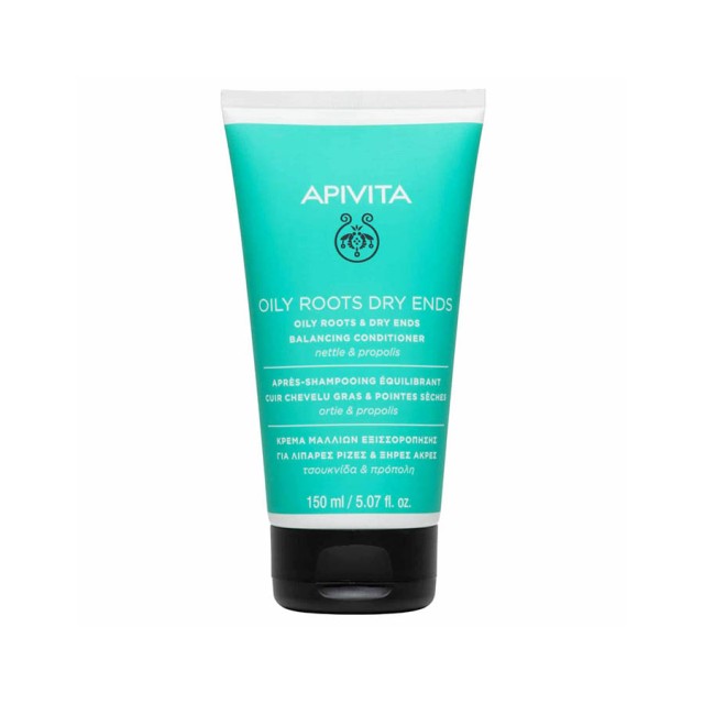 APIVITA - Oil Roots   Dry Ends Balancing Conditioner με Τσουκνίδα   Πρόπολη | 150ml