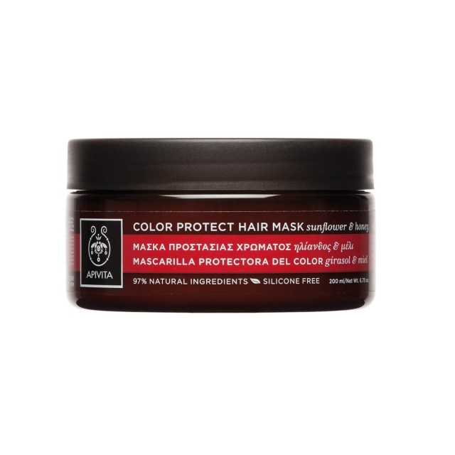 APIVITA - Color Protect Hair Mask With Sunflower   Honey | 200ml