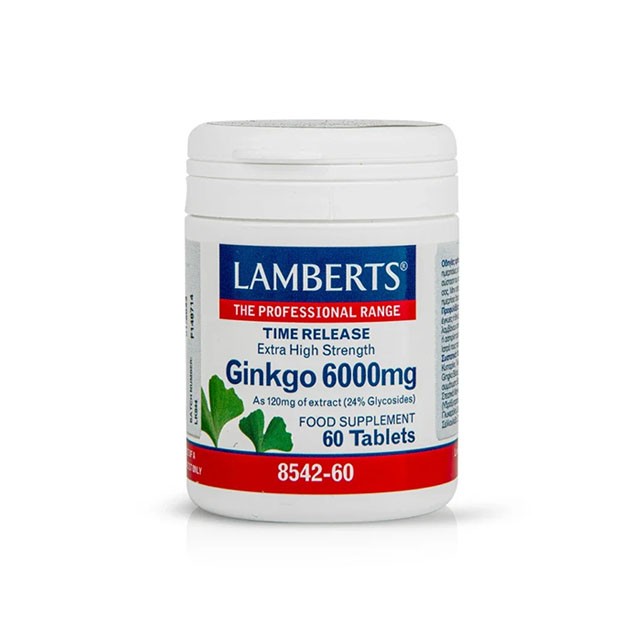 LAMBERTS - Ginkgo 6000mg | 60 tabs