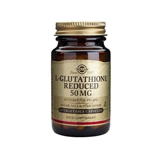 SOLGAR - L-Glutathione Reduced 50mg | 30caps