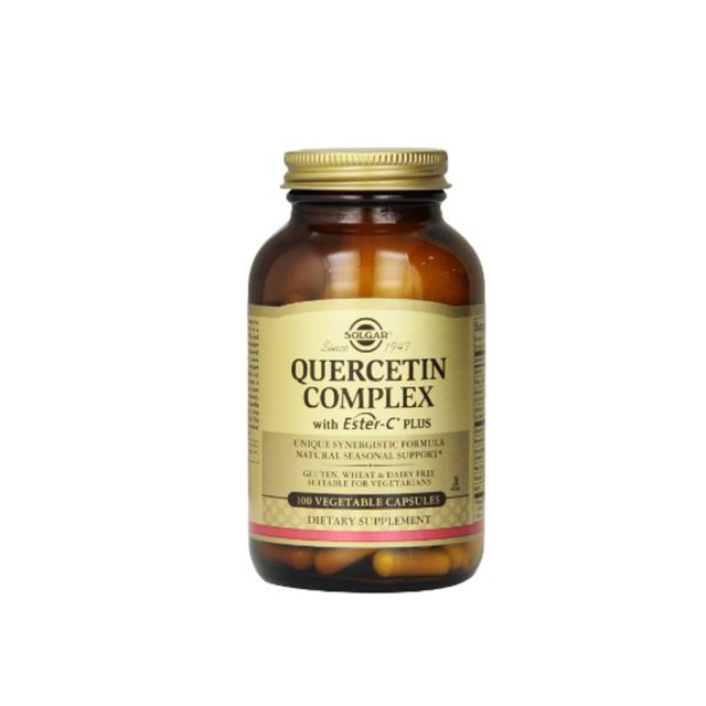 SOLGAR - Quercetin Complex with Ester-C Plus | 100 Vegetable caps