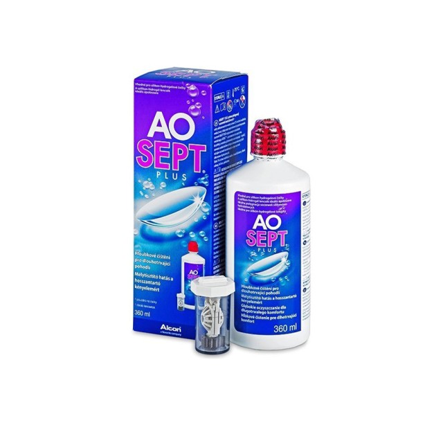 ALCON - Aosept Plus Σύστημα Φροντίδας Φακών Επαφής | 360ml