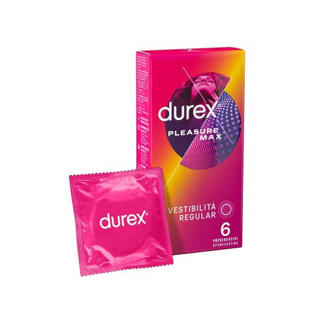 DUREX - Pleasure Max | 6 τμχ