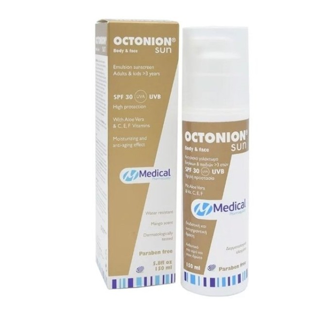 MEDICAL - PQ Octonion Sun Body   Face SPF30 | 150ml